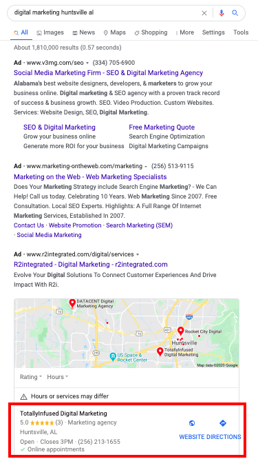 huntsville-digital-marketing-google